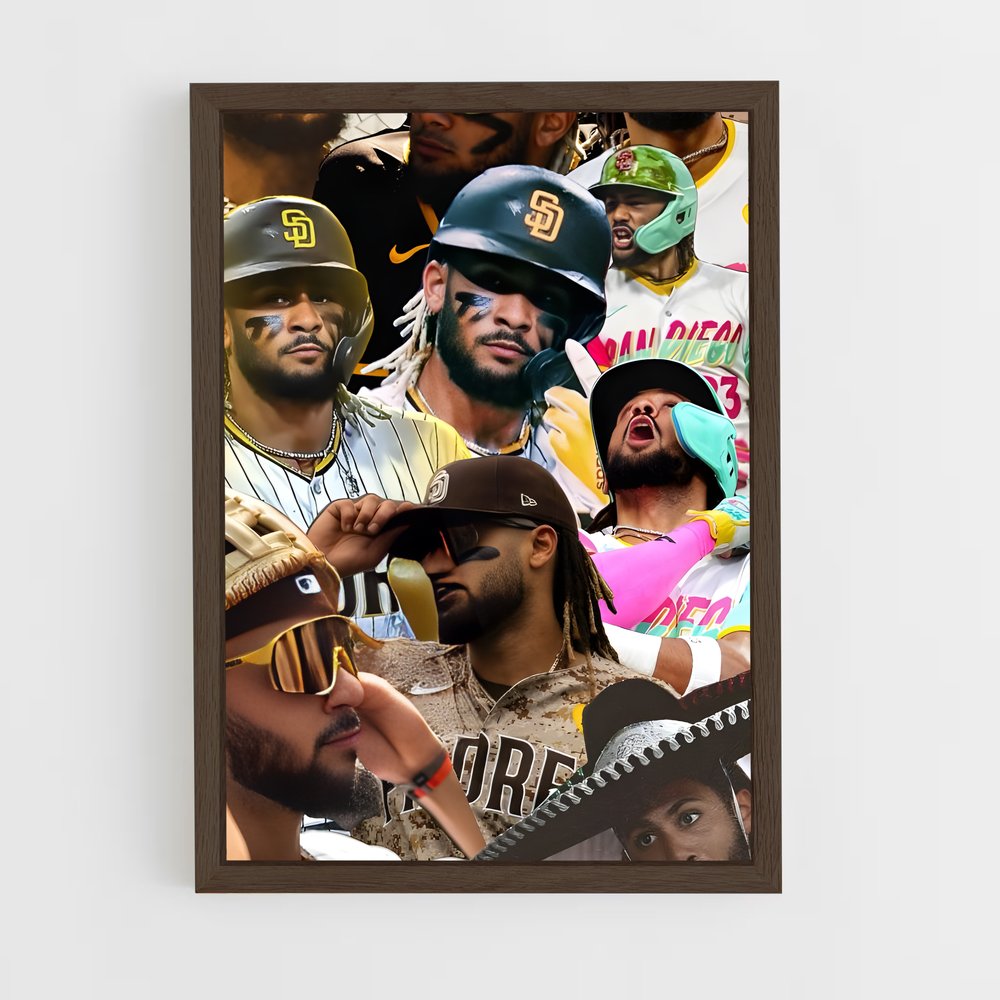 Poster Faces of Tatis – affiche Baseball (vue 5)